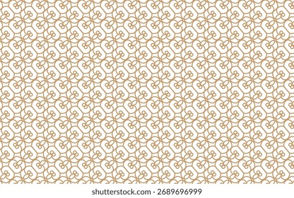 Abstractas patrón geométrico sin fisuras en estilo Arabesque. Textura de líneas ornamentales de Vector, elegante
 celosía floral, malla. Fondo de lujo tradicional. Ornamento elegante del oro y del blanco, diseño de la repetición