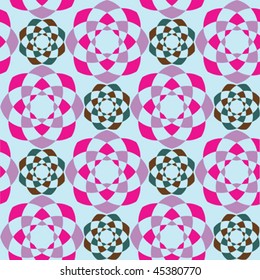 abstract geometric seamless pattern, art illustration