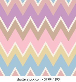 Abstract geometric seamless pattern. Aztec style with triangle and line tribal Navajo pattern. pink purple blue beige geometric print, ethnic hipster backdrop. Vector