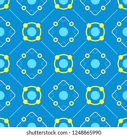 Abstract geometric seamless pattern background. Modern stylish texture.