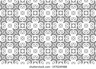 Abstract Geometric Seamless Pattern Background