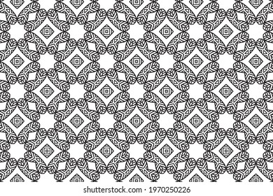 Abstract Geometric Seamless Pattern Background