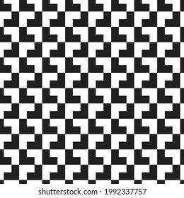 Abstract geometric seamless pattern background