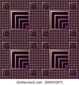 Resumen de diseño de fondo de patrón geométrico sin soldadura
