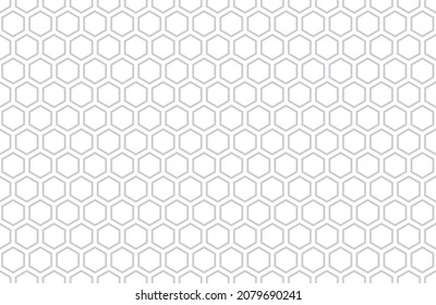 Abstract geometric seamless pattern background with hexagonal shape cells. Vector illustration. Can be used for wallpaper, wrapping, fabric, web page design, presentation template 