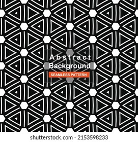 Abstract geometric seamless pattern background, vector illustration