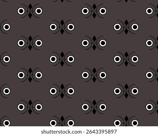 Abstract geometric Seamless pattern background design