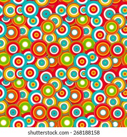 Abstract Geometric Seamless Pattern Background EPS10