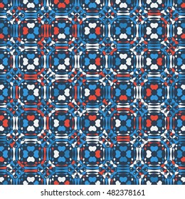 Abstract geometric seamless pattern. Background.