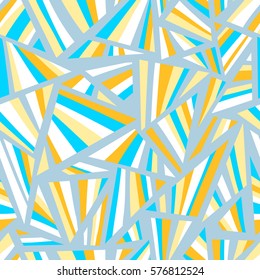 Abstract geometric seamless pattern. Background with triangles. Vector illustration