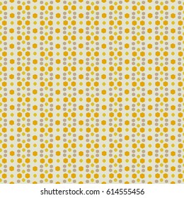 Abstract geometric seamless pattern. Background texture with dots, geometric shapes