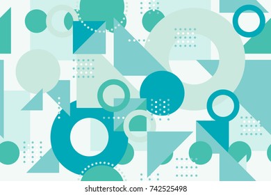 Abstract Geometric Seamless Pattern Background 
