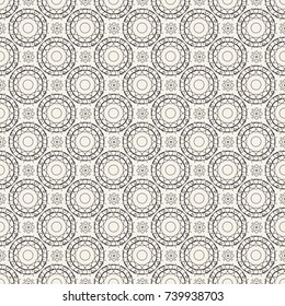 Abstract geometric seamless pattern for backgrounds, textures and print.