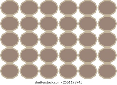 Abstract geometric seamless pattern beige hexagon honeycomb