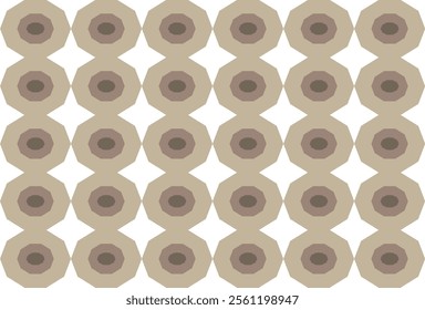 Abstract geometric seamless pattern beige hexagon honeycomb