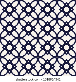 Abstract Geometric Seamless Pattern. Black and White Texture for Creative Design Solutions.
