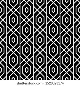 Patrón abstracto geométrico transparente. Blanco y negro. Textura moderna y elegante.Fondo vectorial.