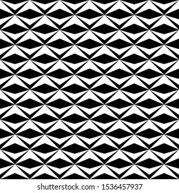 Abstract geometric seamless pattern. Black and white. Modern stylish texture. Vector background.