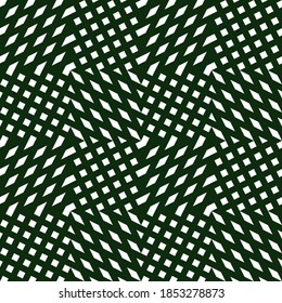 Abstract geometric seamless pattern in black and white. Creative pattern can be used for ceramic tile, wallpaper, linoleum, textile, web page background.