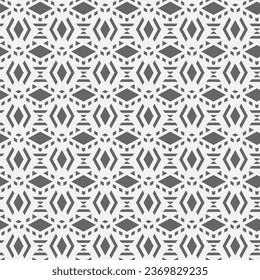 Abstract geometric seamless pattern. Black and white texture. Modern background with geometric shapes. Vector graphic.