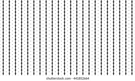 Abstract geometric seamless pattern. Black and white style pattern.