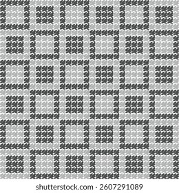 Abstract geometric seamless pattern of blots squares. Vector illustration.