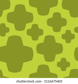 abstract geometric seamless pattern in bright colors