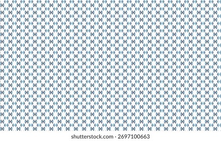 Abstrato padrão geométrico sem emenda com linha de pilha em ziguezague quebrado em azul sobre fundo branco. Ilustração vetorial, para camisa masculina senhora vestido pano capa decoração papel de parede têxtil em todo