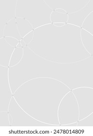 Abstractas patrón geométrico sin fisuras con círculos, puntos y líneas.