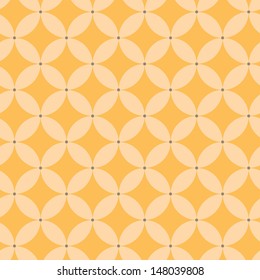 Abstract geometric seamless pattern. Classic retro pattern. Vector illustration
