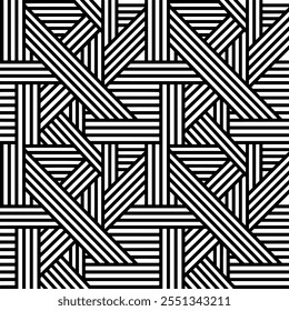 Abstract geometric seamless pattern classic old traditional, seamless pattern geometric. Organic shapes Artistic lines repeating patterns design vector. Square Picture Seamless Pattern
