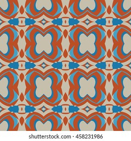 Abstract geometric seamless pattern. Cloth design, wallpaper.
