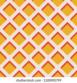 Abstract geometric seamless pattern. Colored decorative endless background.