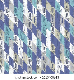 Abstract geometric seamless pattern with colored rectangular segments.

