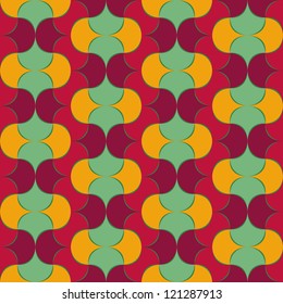 Abstract geometric seamless pattern. Colorful pattern with line.