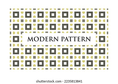 Abstraktes, geometrisches, nahtloses Muster mit farbigen Linien auf weißem Hintergrund