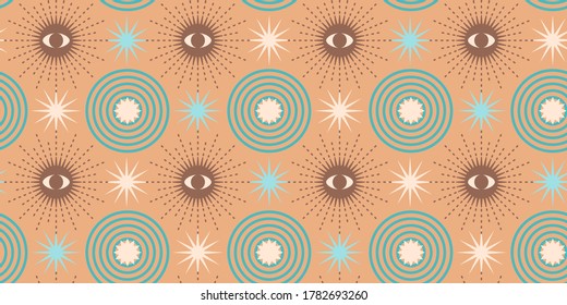 Abstract geometric seamless pattern. Contemporary style. Modern design for paper, cover, fabric, interior decor and other users.