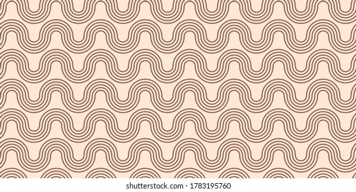 Resumen del patrón geométrico sin costuras. Estilo contemporáneo. Diseño moderno para papel, cubierta, tela, decoración interior y otros usuarios.