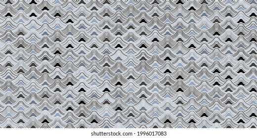 Abstract geometric seamless pattern with curved wavy lines. Pastel  color background design for carpet,wallpaper,clothing,wrapping,batik,fabric. Vector illustration.Eps10