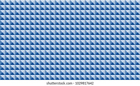 Abstract geometric seamless pattern dark blue color illustration isolated on white background with copy space, vector eps 10
