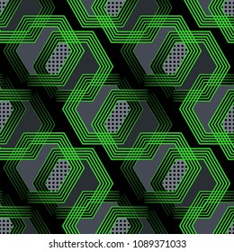 Abstract geometric seamless pattern. Denim urban graphic design. Fashion ?rt Style Design Print Triangle. With vertical fading lines, tracks, halftone stripes. Extreme sport style illustration. Trendy