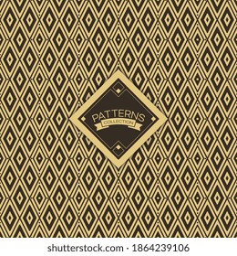 abstract geometric seamless pattern design