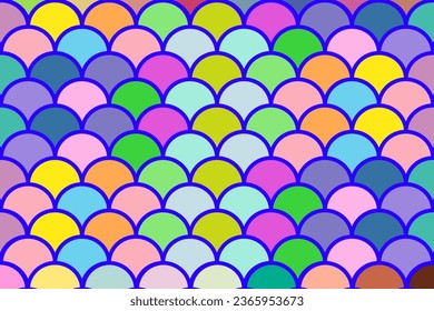 Abstract geometric seamless pattern. Design for background or wallpaper.