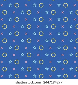 Abstract geometric seamless  pattern design vector illustration, modern and creative pattern design