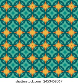 Abstract geometric seamless pattern design