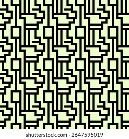 Abstract geometric seamless pattern design vector. abstract rectangular pattern.