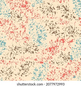 Resumen de patrones geométricos sin soldadura en estilo doodle con segmentos de color.