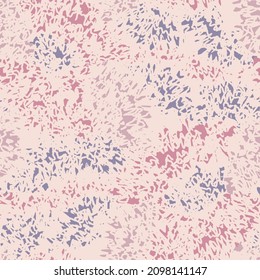 Abstract geometric seamless pattern in doodle style with color segments.
