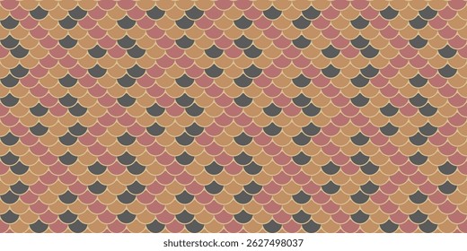 Padrão geométrico sem costura abstrato.  Elegante, design de escala repetitiva em rosa silenciada, bege e tons de cinza. Ideal para têxteis, fundos de sites e marcas.