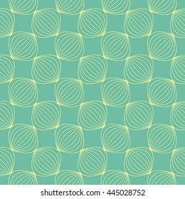 Abstract geometric seamless pattern, ellipses background, vector illustration